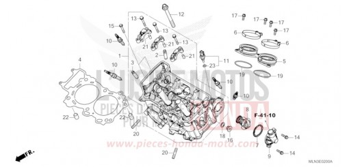 CYLINDER HEAD CRF1100A3R de 2024